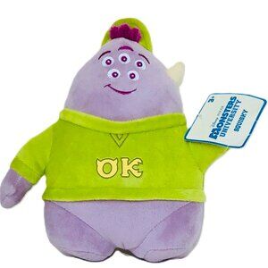 New w/ Tag Disney Pixar Monsters University Squishy Plush 8.5"  3+